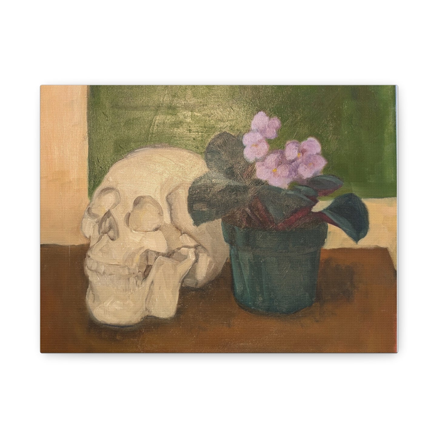 Skull and Violets