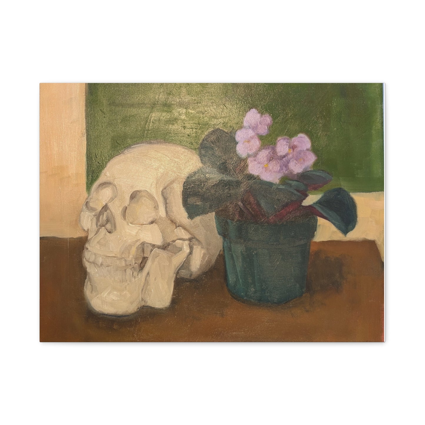 Skull and Violets