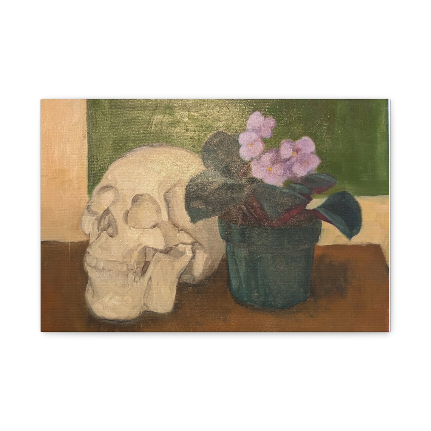 Skull and Violets