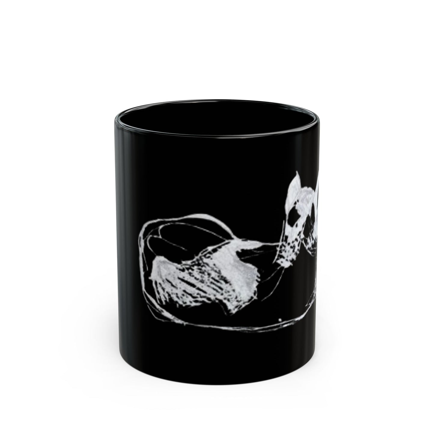 Cat Sketch Mug | Black