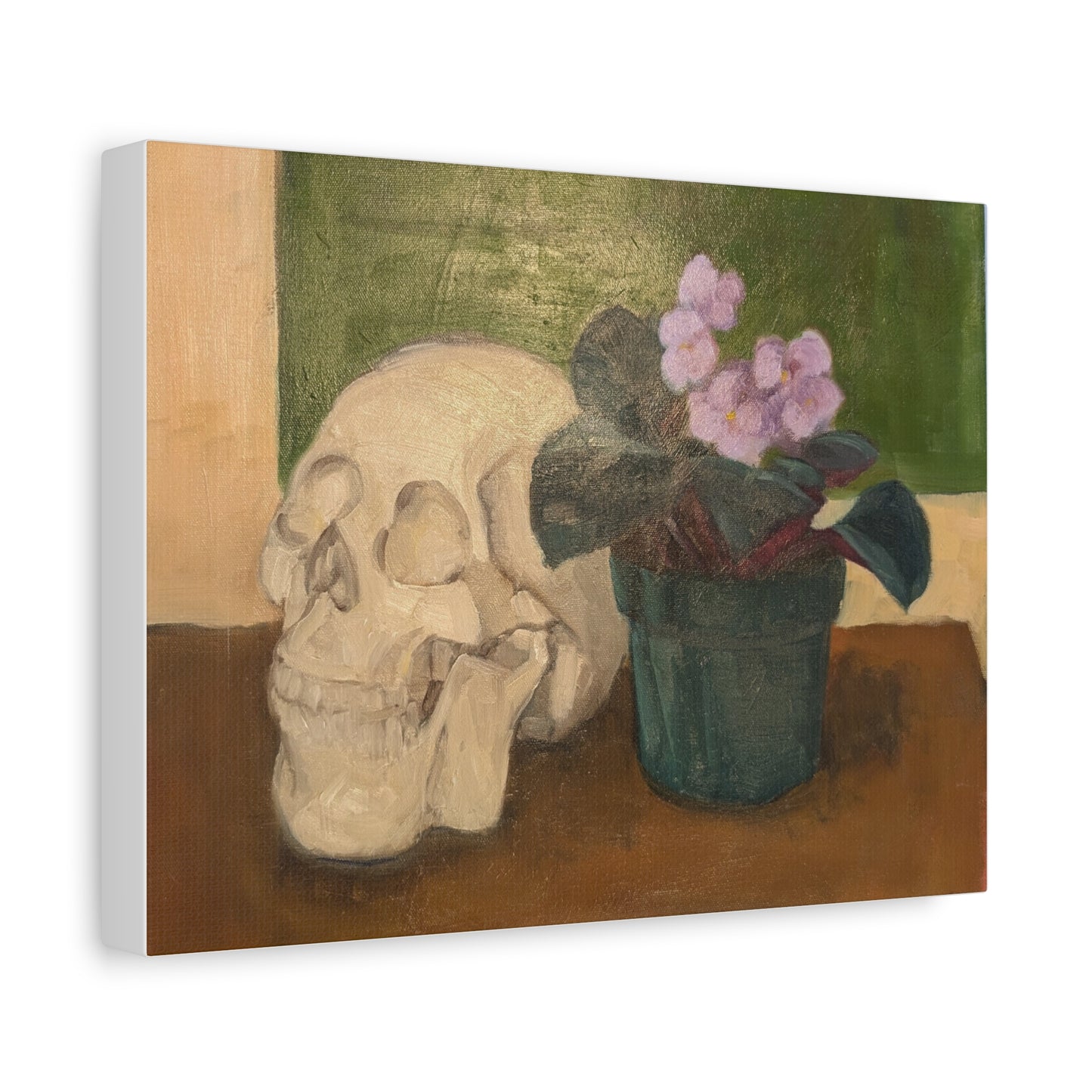 Skull and Violets