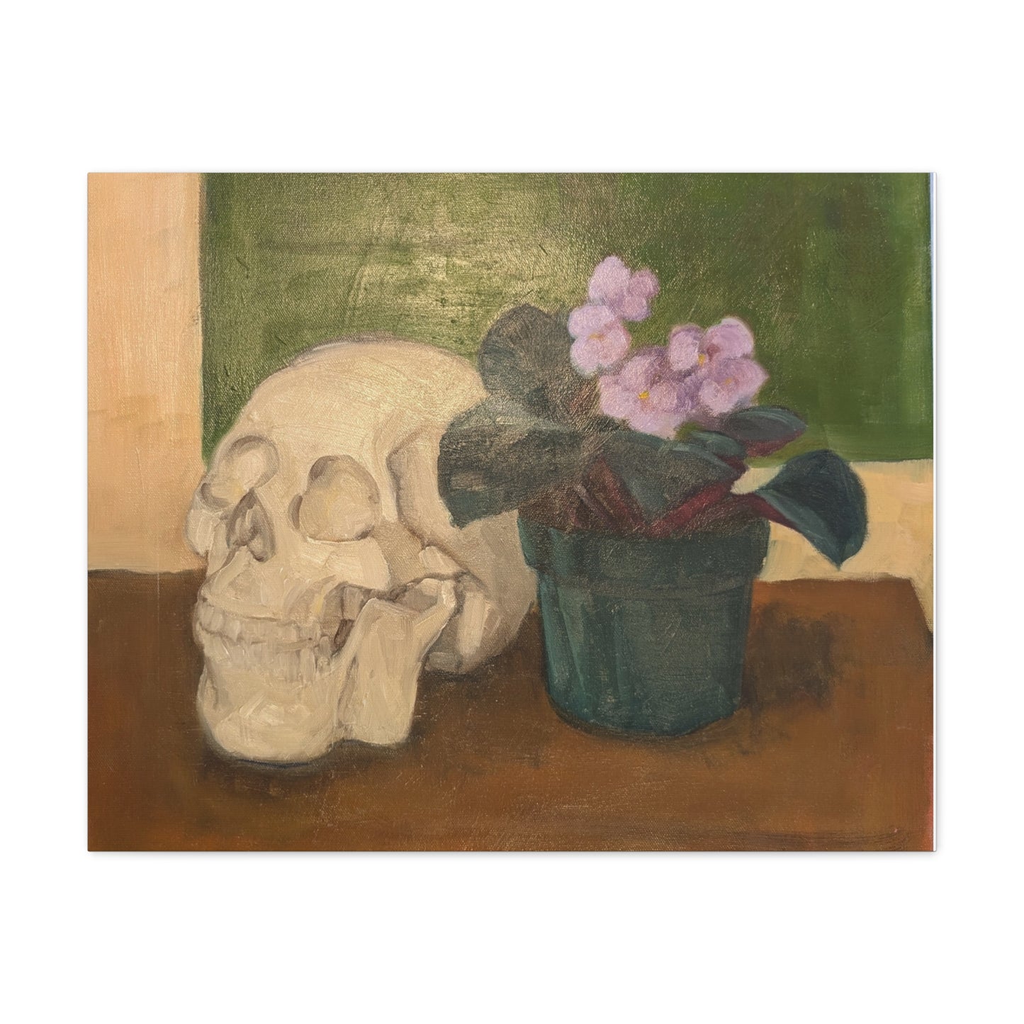Skull and Violets