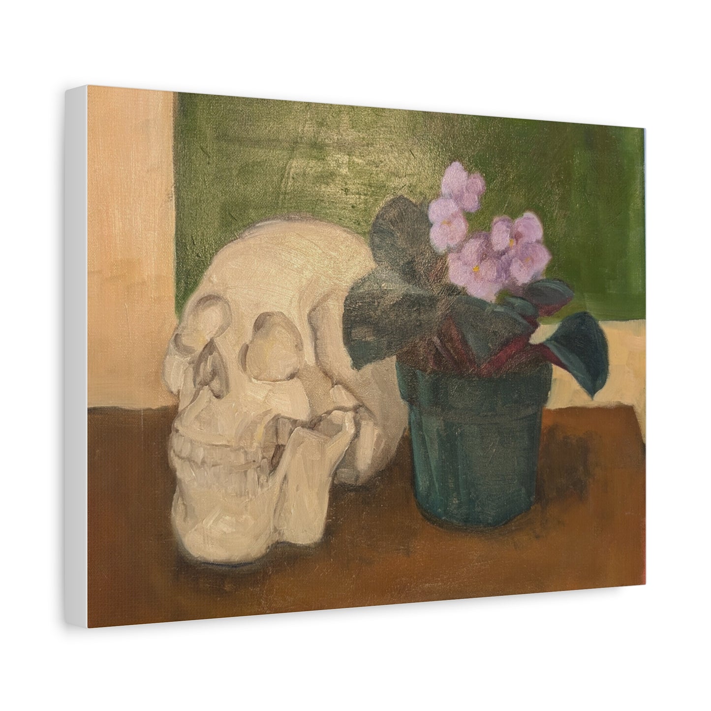 Skull and Violets
