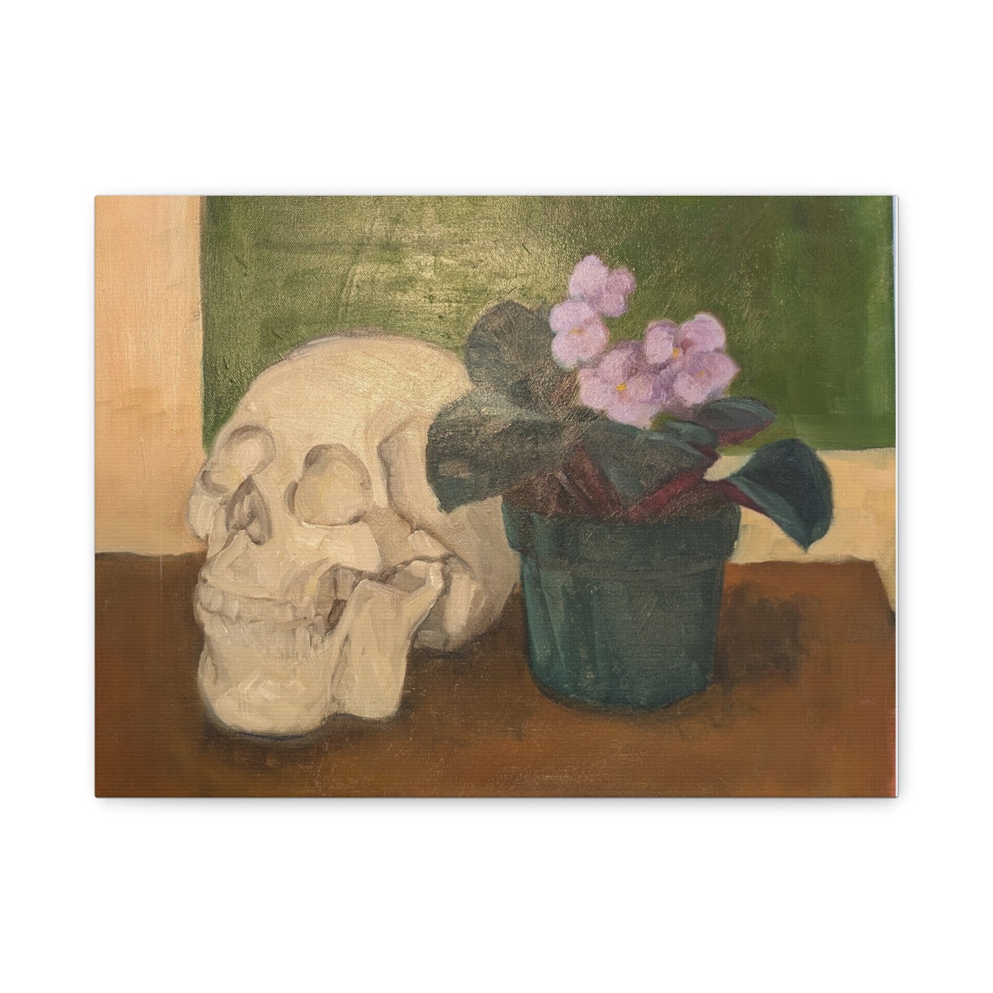 Skull and Violets
