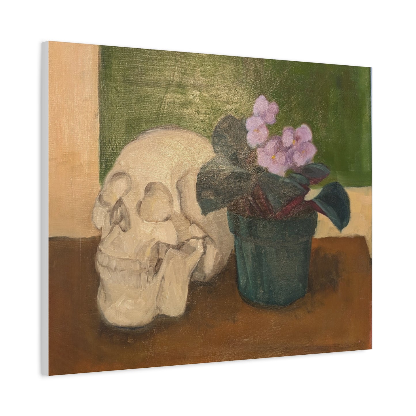 Skull and Violets