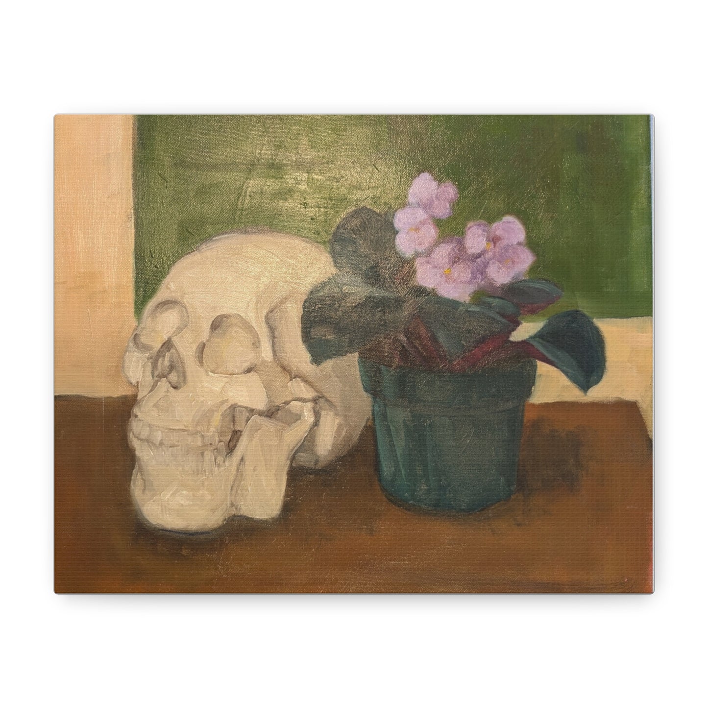 Skull and Violets